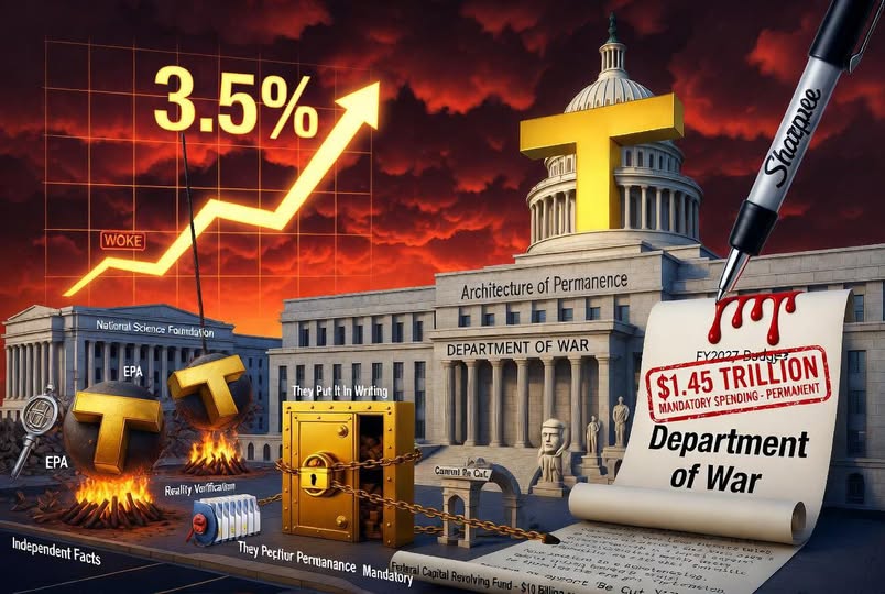 They Put It in Writing — $1.45 trillion Department of War dispatch cover graphic