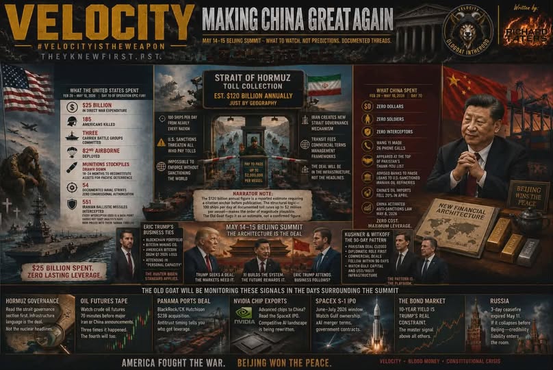 Making China Great Again, Day 70 dispatch cover graphic