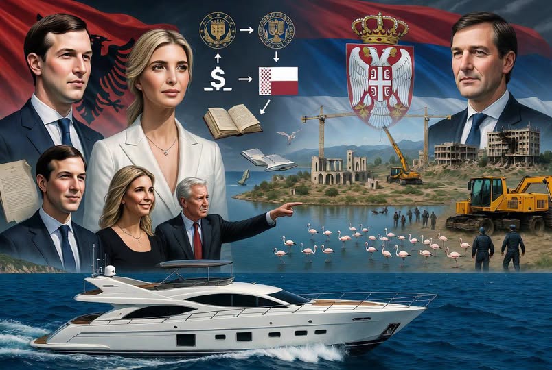 The Yacht, the Island, and the Bombed-Out Building dispatch cover graphic