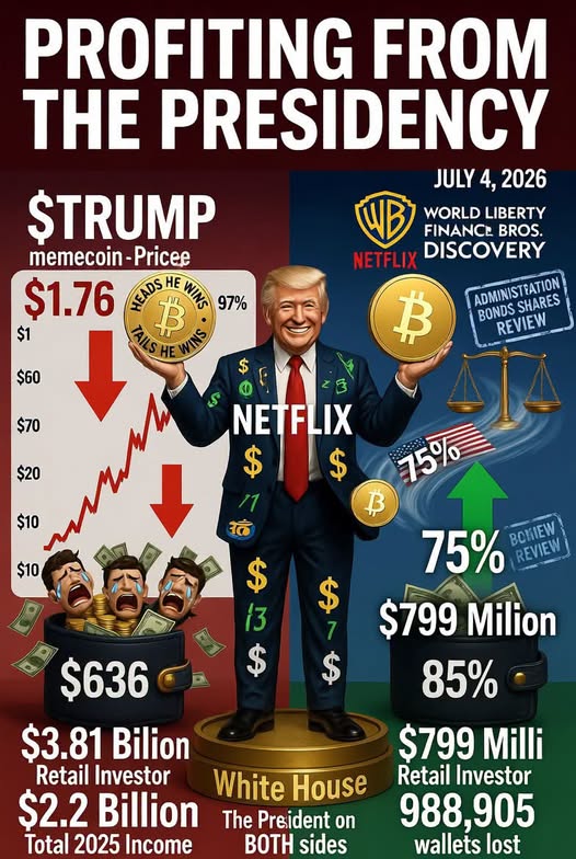 Profiting From the Presidency dispatch cover graphic