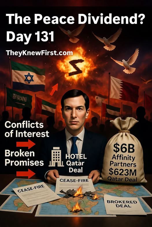 The Peace Dividend, Day 131 dispatch cover graphic