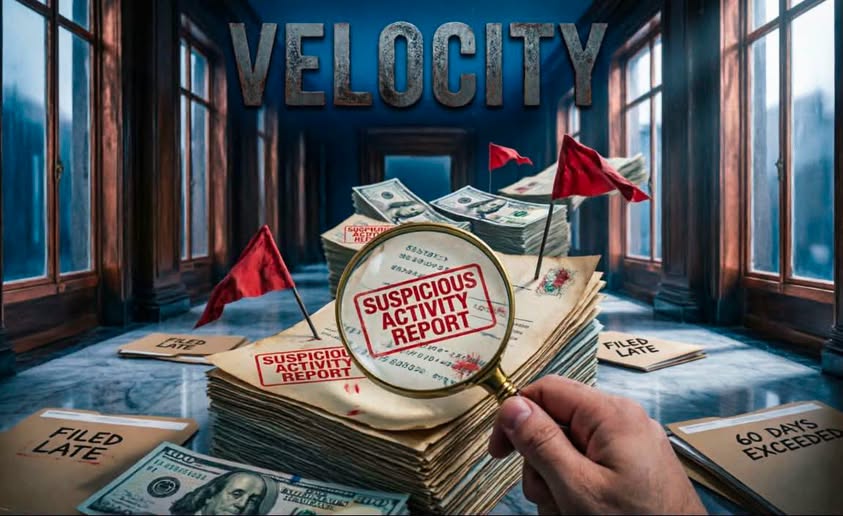 The Suspicious Activity Report dispatch cover graphic